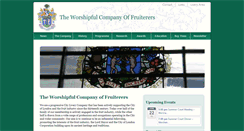 Desktop Screenshot of fruiterers.org.uk